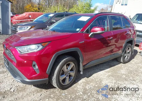 2019 Toyota Rav4 Hybrid Limited from USA, damaged, VIN 2T3DWRFV3KW022435
